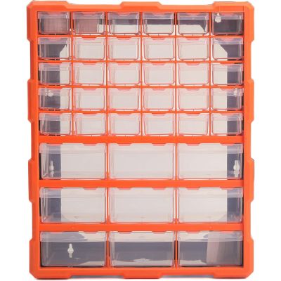 simpa 39 Multi Drawers Plastic DIY Tool Bit Storage Organiser Cabinet