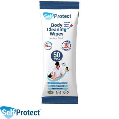 Self Protect Anti Fungicide Body Cleaning Wipes