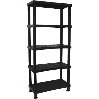 Storage Shelving Shelves Unit 5 Tier Racking Plastic