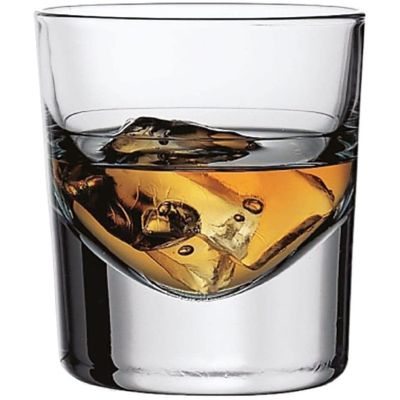 Lucenté Grande Chunky Whiskey Glasses