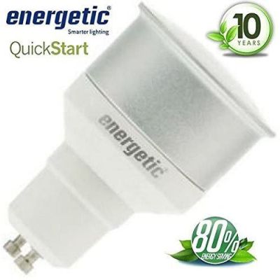 Energetic 7w GU10 ENERGY SAVING Refflector Warm White Light Bulb