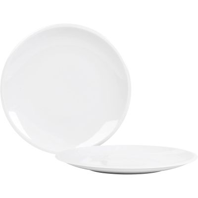 Kahla P506188 2 Pack Large Round Dinner Plates, 26 cm Diameter Plate