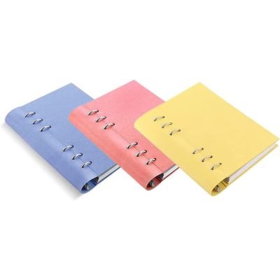 Filofax Classic 3PC Assorted Pastel Clipbooks Clipbook Set