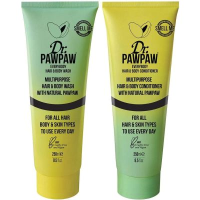 Dr. PAWPAW Everybody Hair And Body Wash & Conditioner Duo Pack