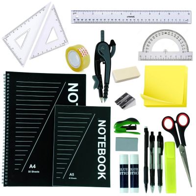 20 Piece Oxbridge Pen & Gear Stationery Set & Carry Case