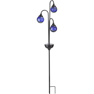 Smart Solar Trio Globe Stake Solar Light