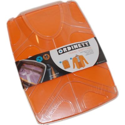 Orange Travel Organizer Luggage Storage Bag Clothes Shirt