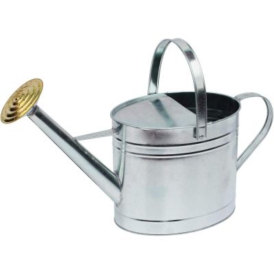 Traditional Vintage Style 7 Litre Galvanised Steel Oval Shaped Watering Can