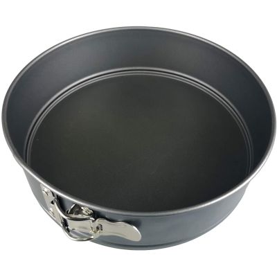 Round Springform Quick Release Non Stick Cake Baking Tin with Loose Base