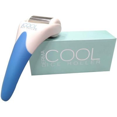 Derma Cool Ice Roller - Stainless Steel Face Body Massage Roller - Relieves Aches and Pains