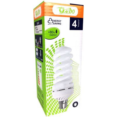 Energy Saving Spiral Light Bulb 40W B22