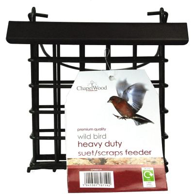 ChapelWood Wildlife Care Premium Quality Wild Bird Heavy Duty Suet/Scraps Feeder