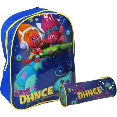 Dreamworks Trolls Backpack & Pencil Case Set