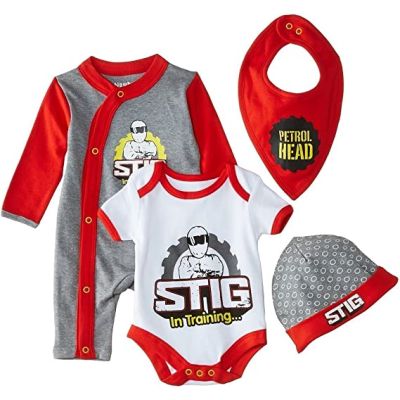  BBC Top Gear® STIG Boy's Kids Children 4 Piece Starter Set 