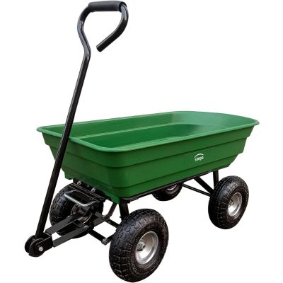 All Terrain Tipping Barrow Cart with Pneumatic Tyres 