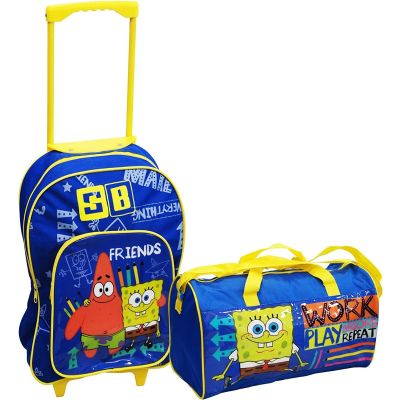 Children's Spongebob Squarepants Luggage Set