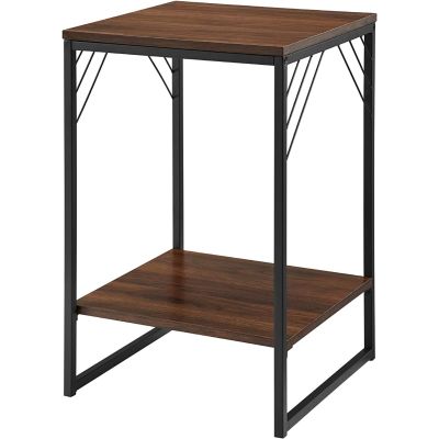 Eden Bridge Designs Side Table Dark Walnut