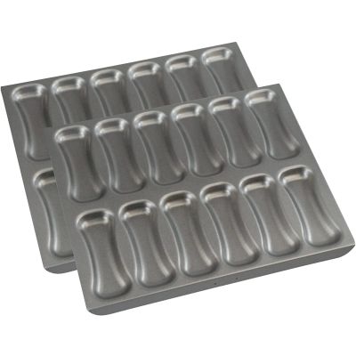 Éclair Tin NON Stick Baking Tray Home Bakeware