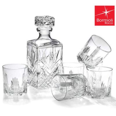 Bormioli Rocco Select Decanter & Whiskey Glass Set