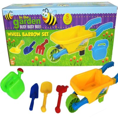 Garden Playtime 5PC Wheel Barrow Set 