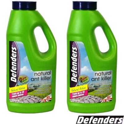 2 X Defenders Ant & Crawling Insects Natural Pest Control Treatment 600g