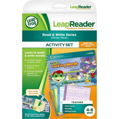 Leapfrog Leapreader Writing Workbook Talking Words Factory