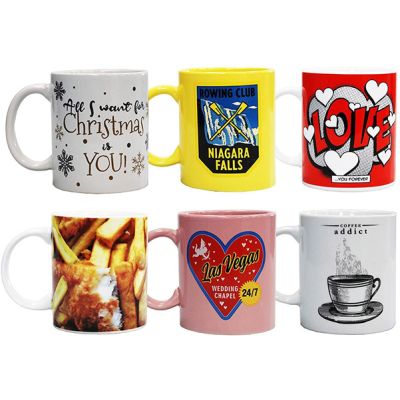  Assorted Selection of Novelty Porcelain Mugs 