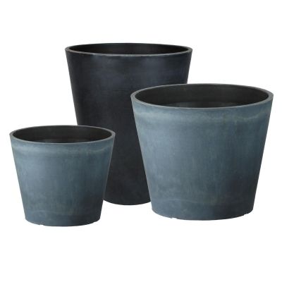 Masonry Concrete Style Plastic Planter