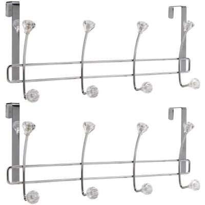 Chrome Plated Over Door Hook Hangers