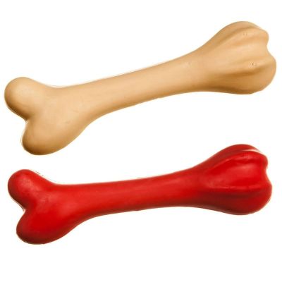 Rubber Bone Dog Chew Toy