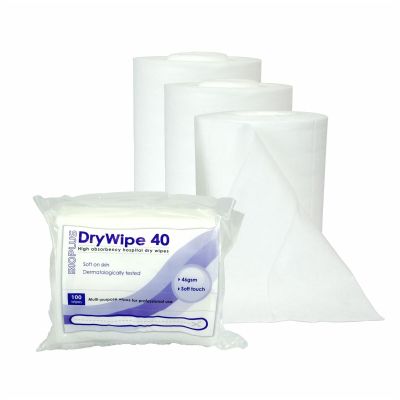 BioPlus Dry Wipe High Absorbency Hospital & Patient Care First Aid