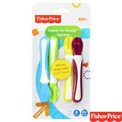 Fisher Price Learn To Scoop Spoons