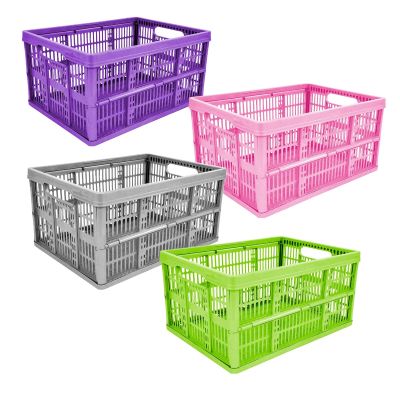 32 Litre Plastic Folding Storage Crate