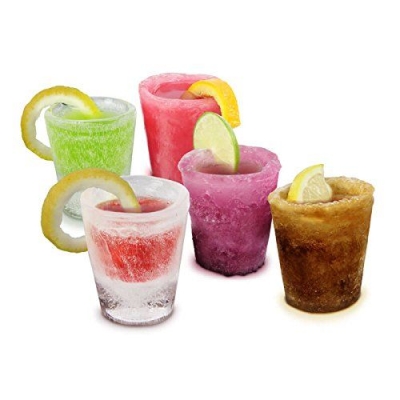 Ice Shot Mould Tray Freeze Cube Maker Set