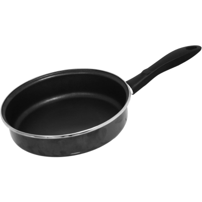 Non-Stick Deep 24cm Steel Frying Pan