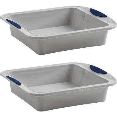 Silicone Easy Release Non-Stick Square Cake Pans