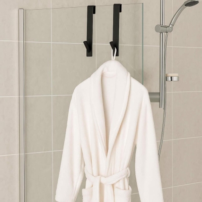 Stainless Steel Matt Shower Screen Hooks