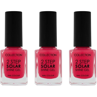Collection 2 Step Solar Shine Gel Nail Colour