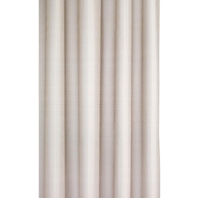  Textile Fabric Cross Hatch Bathroom Toilet Shower Bath Curtain