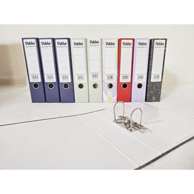 A4 Lever Arch Folder Set with Metal Finger Pull
