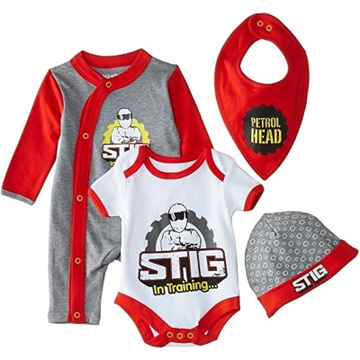  BBC Top Gear STIG Boy's Kids Children 4 Piece Starter Set 