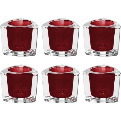 Heavy Weight Glass Tealight Holders