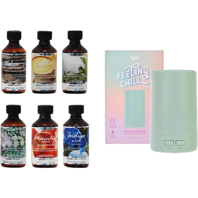 Feeling CHILL Diffuser Plus 6 x 150ml Assorted Oil Scents