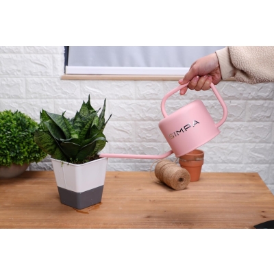 Small Colour Metal Watering Can with Long Easy Pour Spout 