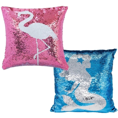 Magic Flip Reveal Sequin Plush Cushions
