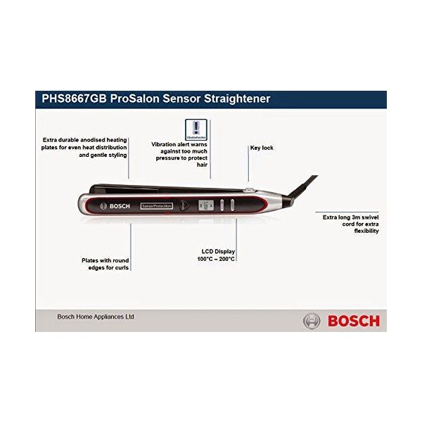 Bosch Pro Salon Sensor Hair Straightener