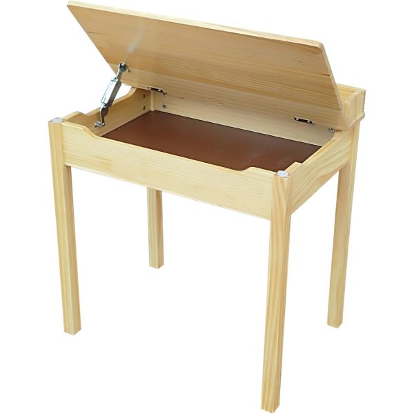 simpa Children s Wooden Lift Up Lid Desk Storage Drawer Chair Set