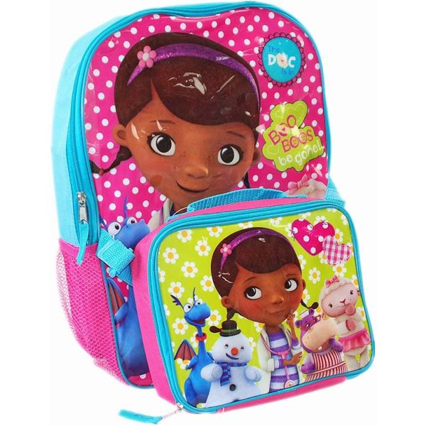 Doc McStuffins Official Kids Children Large School Travel Rucksack