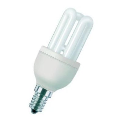Pack Philips Genie 8W =40W Low Energy Saving Light Bulbs