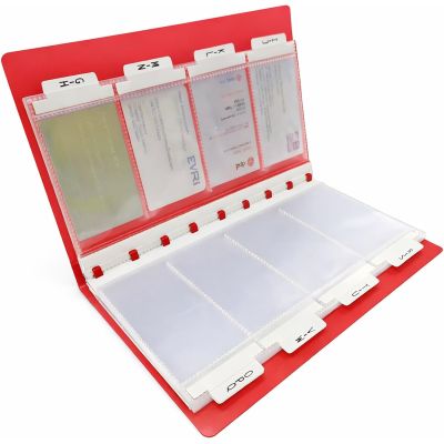 Business Card File Storage Folder